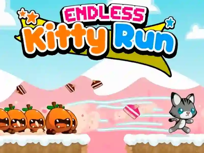 Игра Kitty Endless Run онлајн