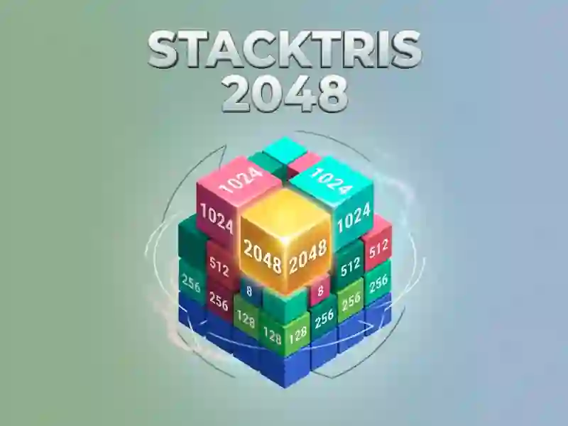 Игра Stacktris 2048 онлајн