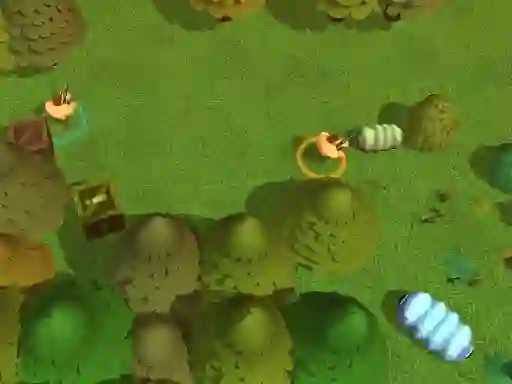 Игра Worms Combat Coop онлајн