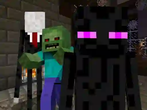 Игра Mineworld Horror онлајн