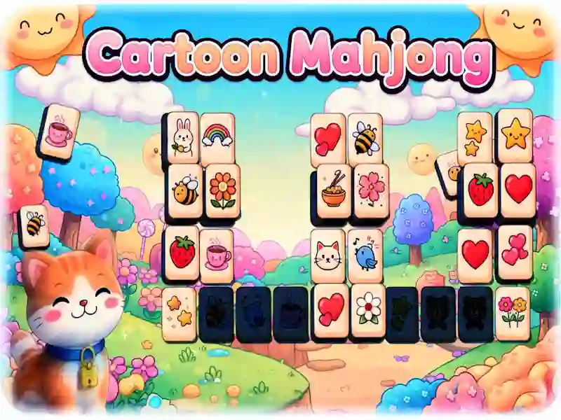Игра Cartoon Mahjong онлајн