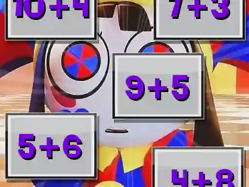 Игра Pomni Math Game онлајн
