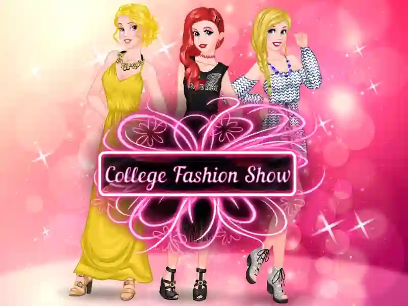 Игра College Fashion Show онлајн