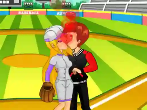 Игра Baseball Kissing онлајн