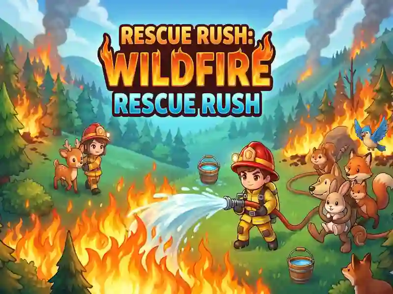 Игра Rescue Rush: Wildfire онлајн