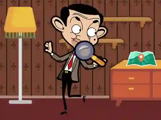 Игра Mr Bean Hidden Objects онлајн