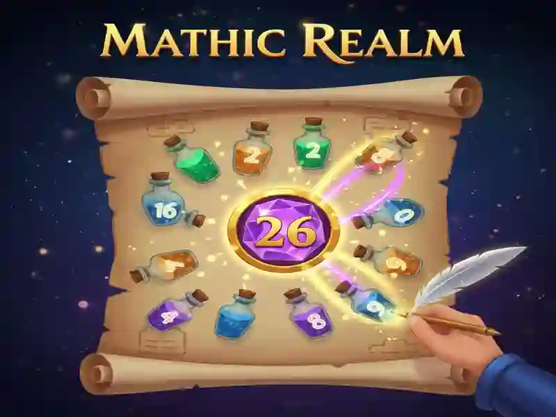 Игра Mathic Realm онлајн