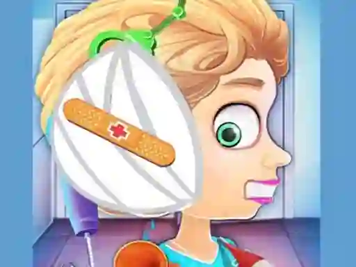 Игра Children's doctor: Treating ears онлајн