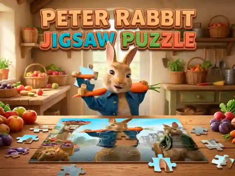 Игра Peter Rabbit Jigsaw Puzzle онлајн