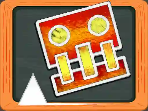 Игра Geometry Dash Blackboard онлајн