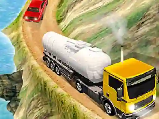 Игра Oil Tanker Transporter Truck онлајн