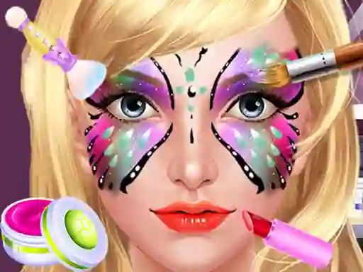 Игра Face Paint Salon онлајн
