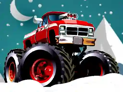 Игра Winter Monster Trucks онлајн