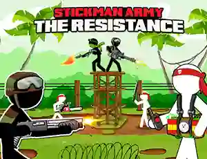 Игра Stickman Army: The Resistance онлајн