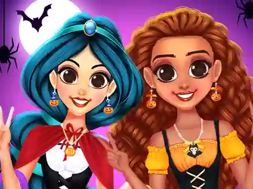 Игра BFFs Happy Halloween Party онлајн