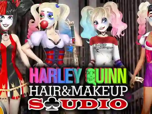 Игра Harley Quinn Hair and Makeup Studio онлајн