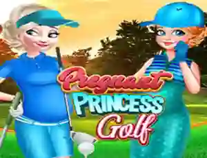 Игра Pregnant Princess Golfs онлајн