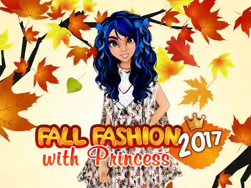 Игра Fall Fashion 2017 with Princess онлајн