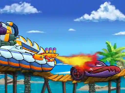Игра Car Eats Car Sea Adventure онлајн