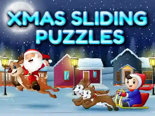 Игра Xmas Sliding Puzzles онлајн