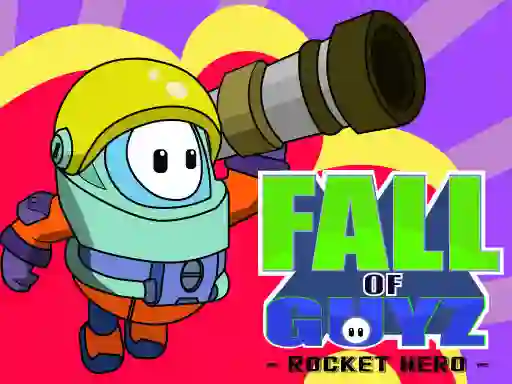 Игра Fall Guys Rocket Hero онлајн