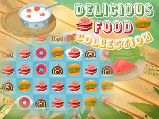 Игра Delicious Food Collection онлајн
