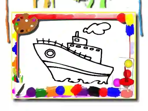 Игра Back To School: Cartoon Coloring Time онлајн