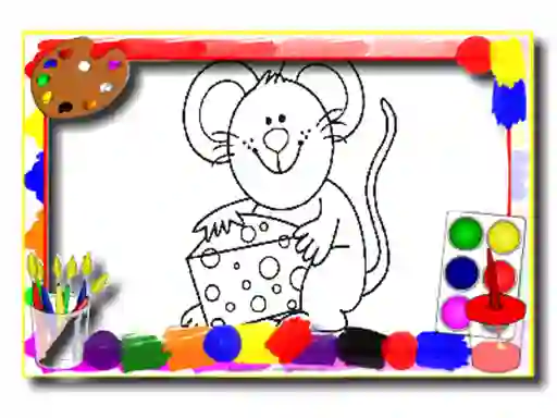 Игра Kids Cartoon Coloring Book онлајн