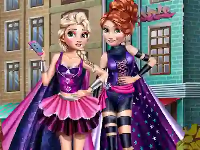 Игра Superhero Spring Princess Dress Up онлајн