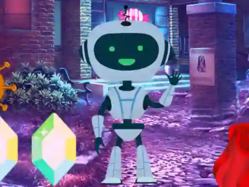 Игра Newfangled Robot Escape онлајн