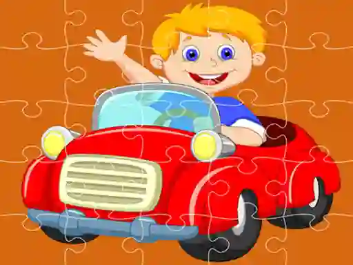 Игра Pedal Cars Jigsaw онлајн