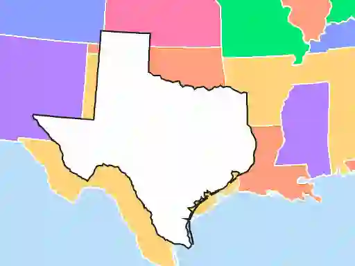 Игра USA Map Quiz онлајн