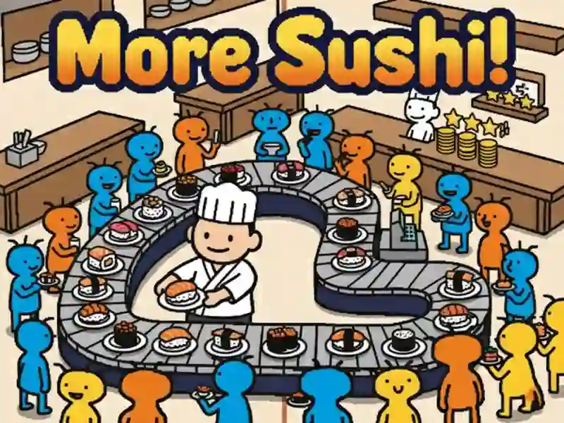 Игра More Sushi! онлајн