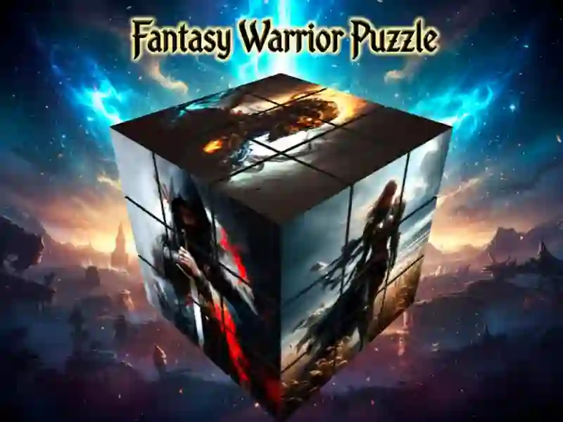 Игра Fantasy Warrior Puzzle онлајн