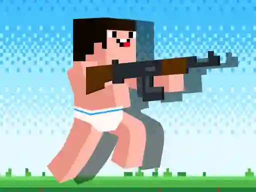 Игра Noob Rush vs Pro Monsters онлајн