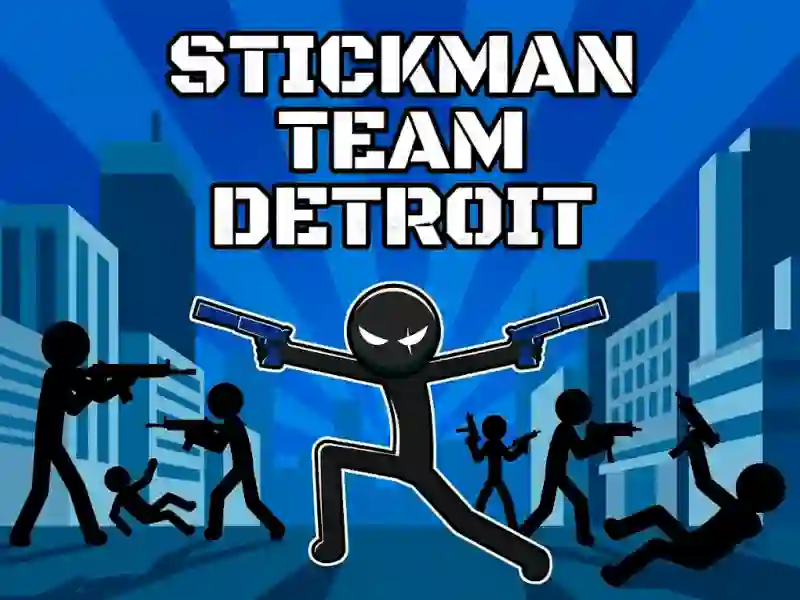 Игра Stickman Team Detroit онлајн