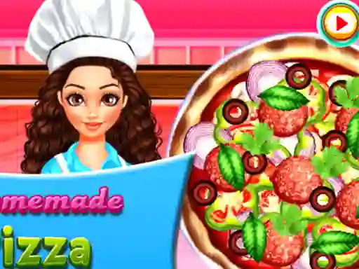 Игра Homemade Pizza Cooking онлајн