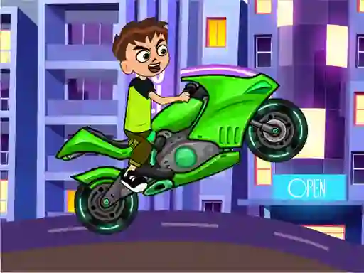 Игра Ben 10 Racer punk онлајн