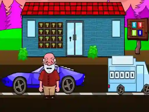 Игра Save The Hungry Old Man онлајн