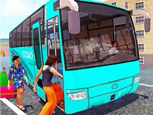 Игра Off Road bus Transport Driver: Tourist Coach Sim онлајн