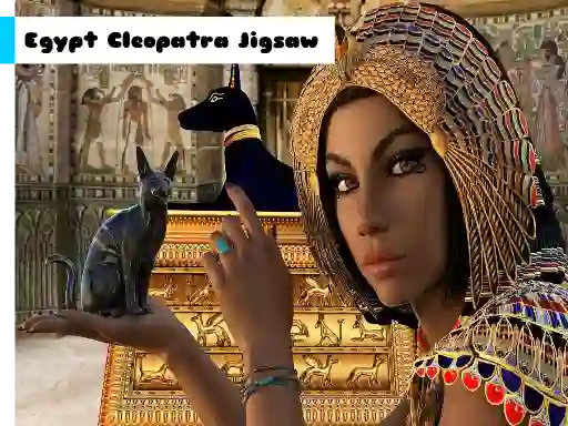 Игра Egypt Cleopatra Jigsaw онлајн