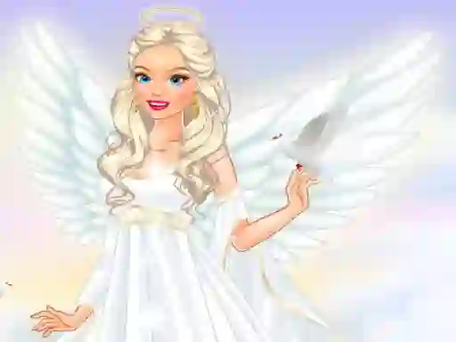 Игра Sweet angel dress up онлајн