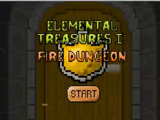Игра Elemental Treasures 1: The Fire Dungeon онлајн