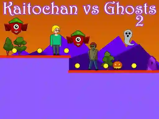 Игра Kaitochan vs Ghosts 2 онлајн