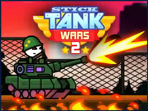 Игра Stick Tank Wars 2 онлајн
