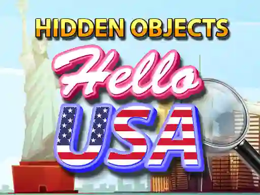 Игра Hidden Objects Hello USA онлајн