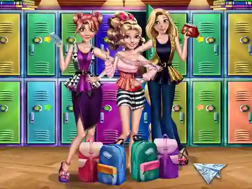 Игра Princess Back To School онлајн