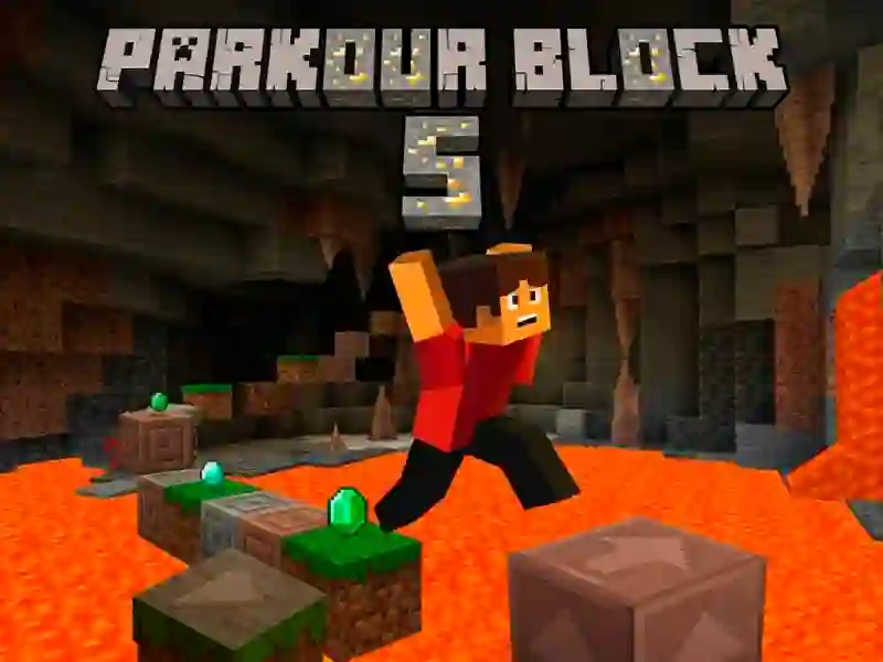 Игра Parkour Block 5 онлајн