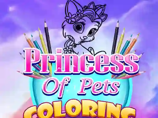 Игра Princess Of Pets Coloring онлајн