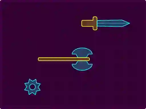 Игра Physics Knife онлајн